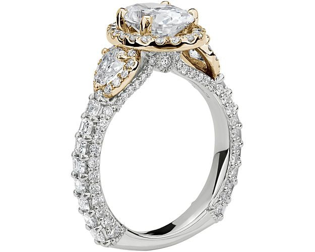 2.00 Carat Oval Cut Real Diamond Solitaire Engagement Ring Solid 14K White Gold Size 7.5 U977718