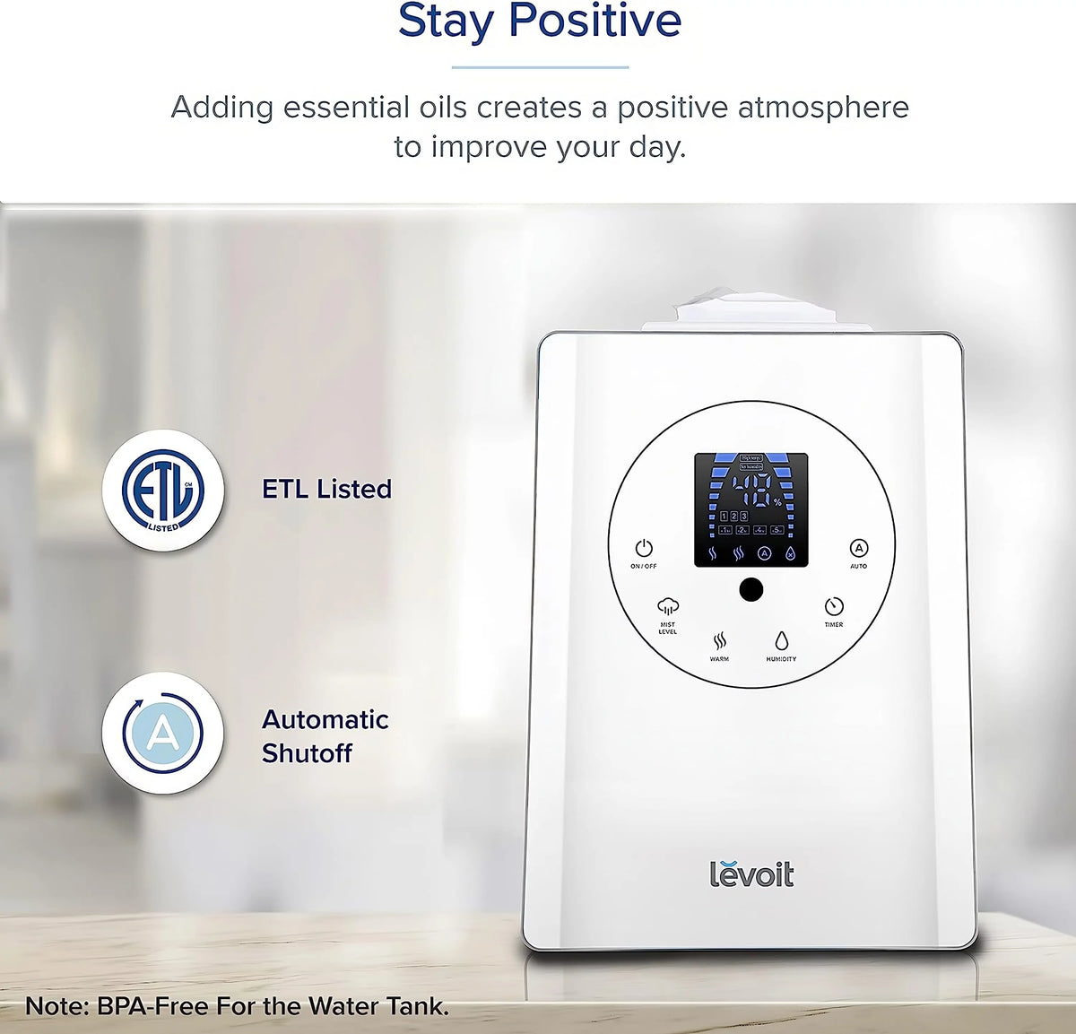 6L Warm and Cool Mist Humidifier W4018