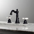 Matte Black Widespread Bathroom Faucet C5897