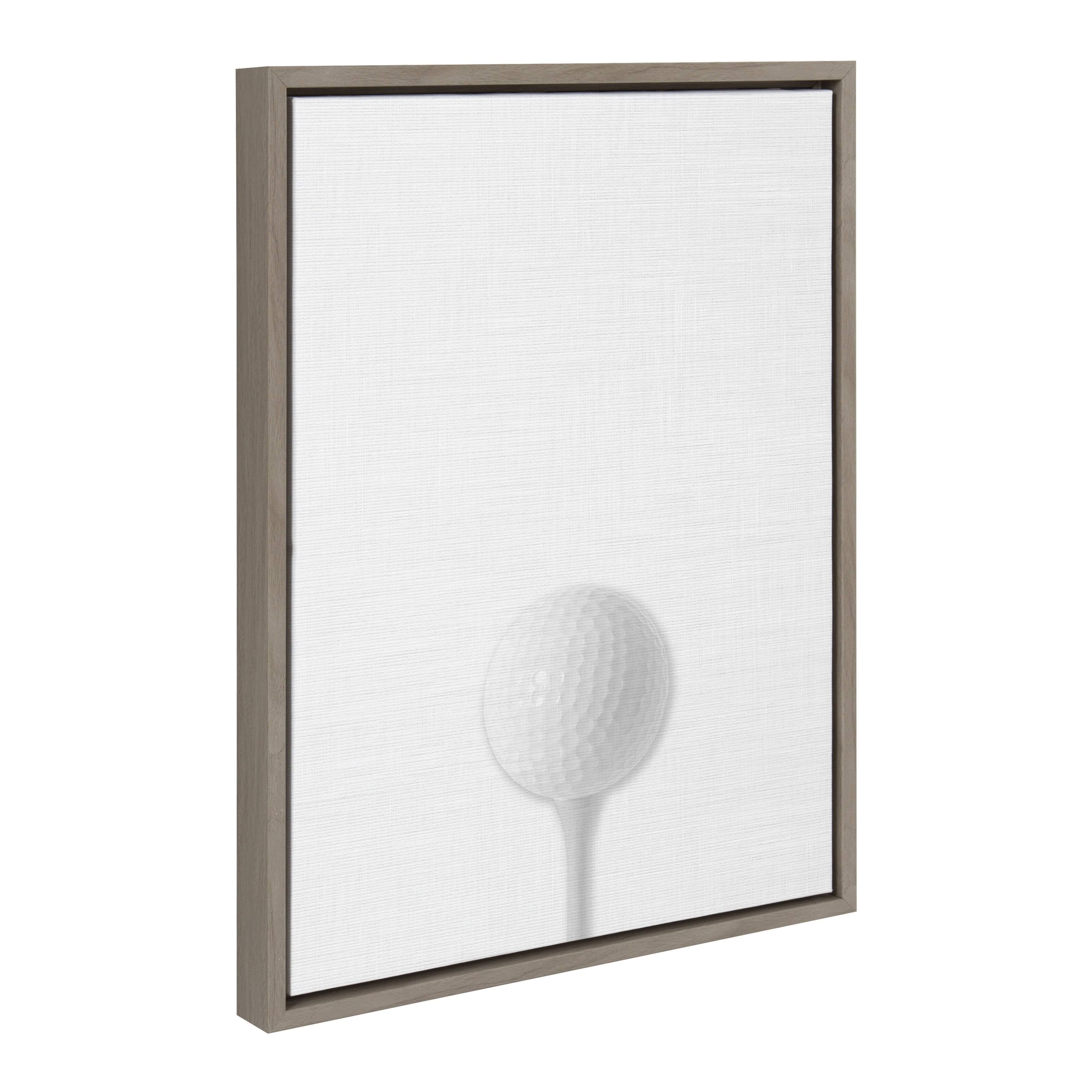 Gray Framed Canvas O906712