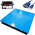 Heavy Duty Industrial Pallet Floor Scale with Digital Display Indicator (24x24) F693803