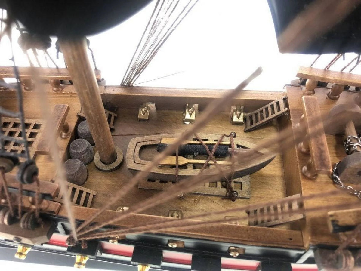 Black Pirate Ship Model M976