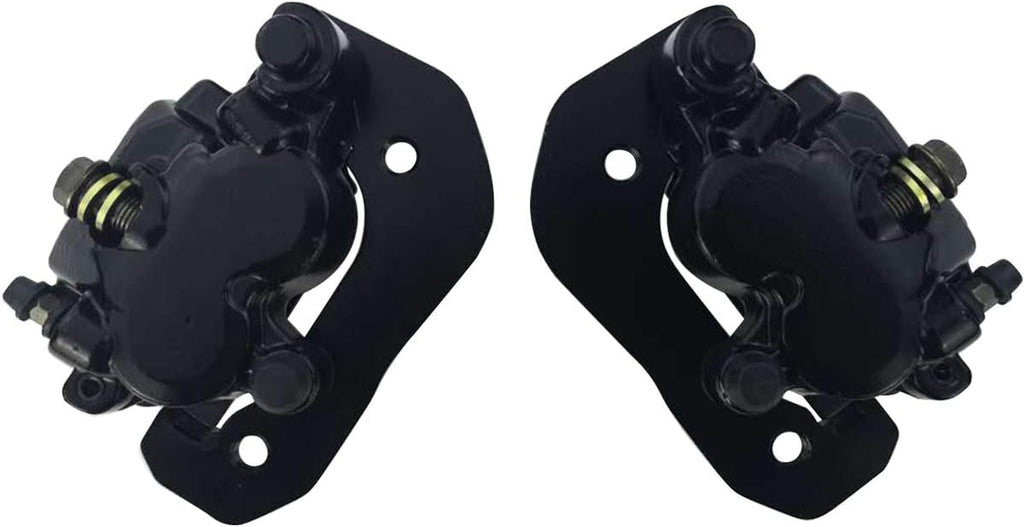Front Left & Right Brake Caliper Set with Pads Pack of 2 V157