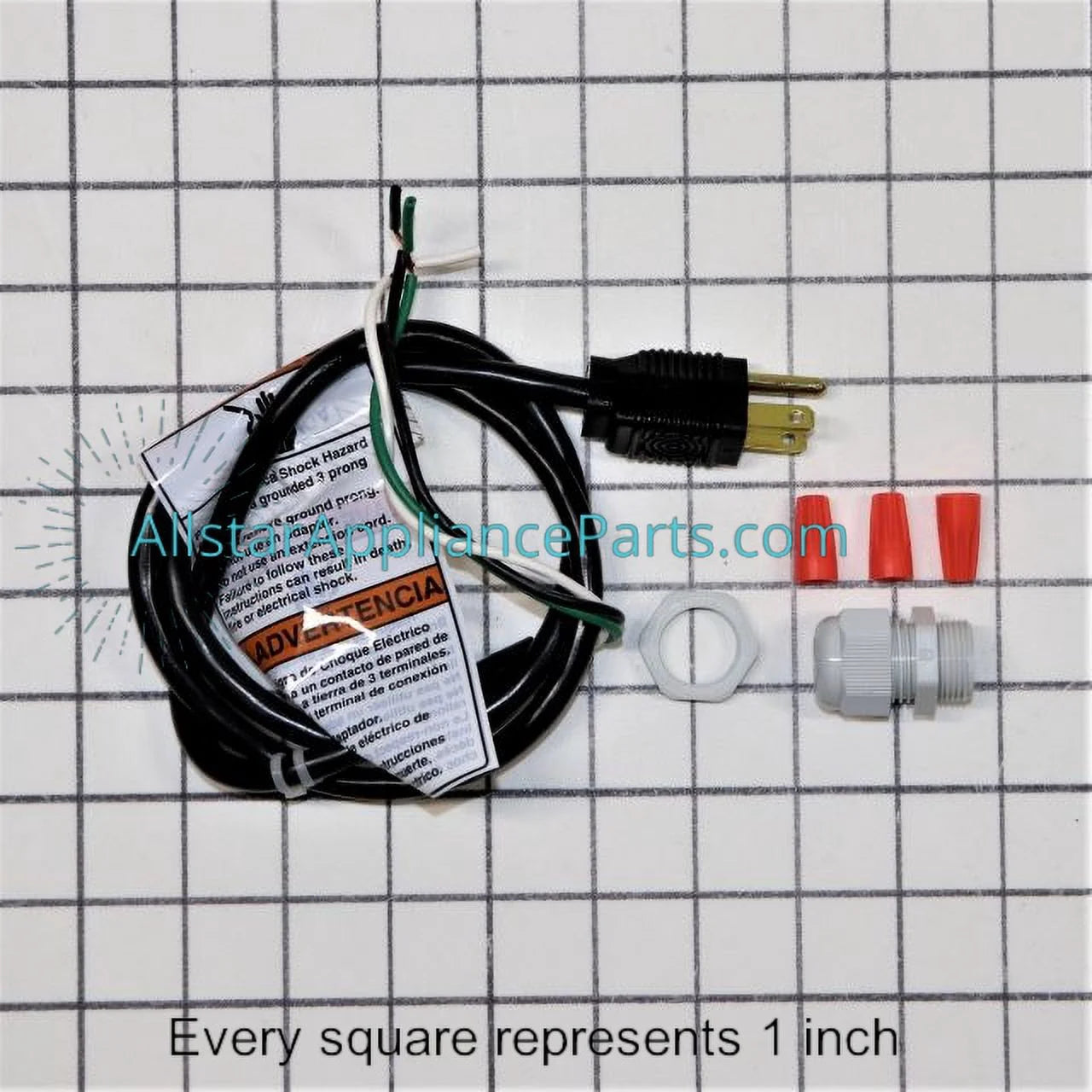 Range Vent Hood Power Cord V31045