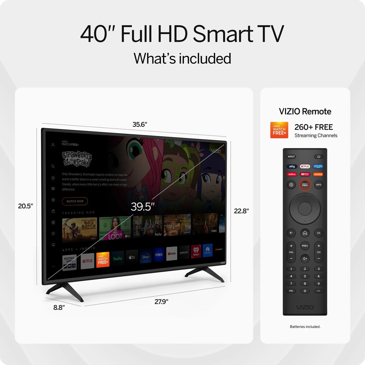 40" Class FHD LED Smart TV Y757