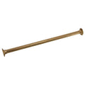 Polished Brass Straight Shower Rod G7991