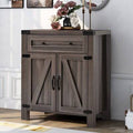 Antique Gray 2-Door Accent Cabinet N263940