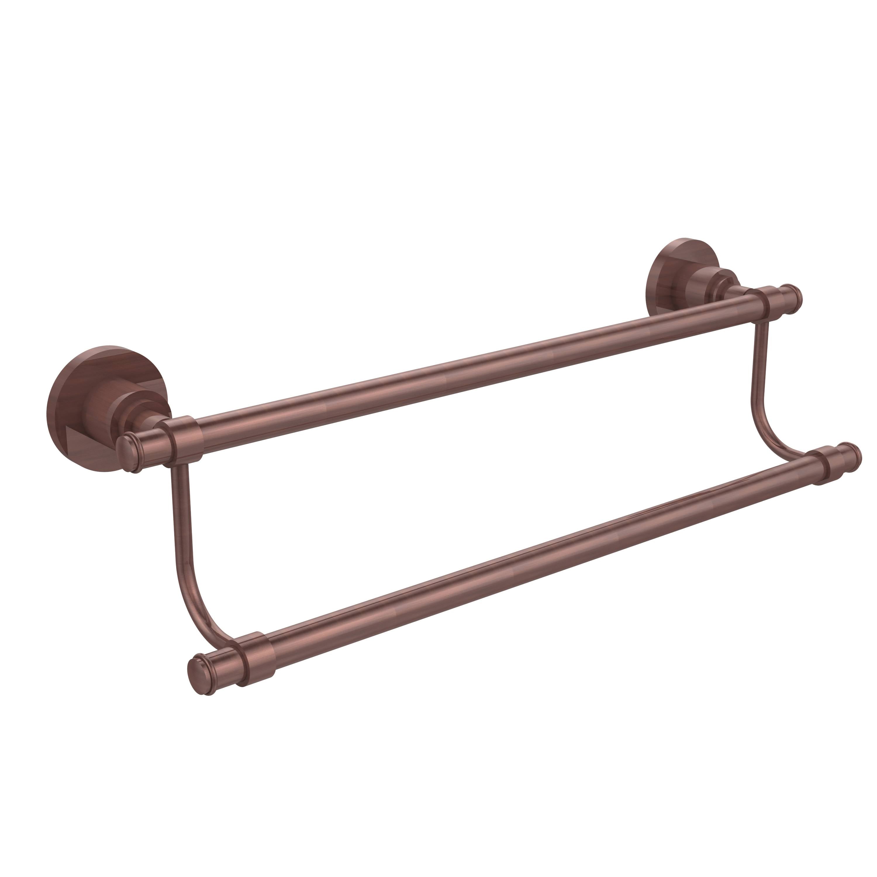 24 inch Double Towel Bar Antique Copper F76361