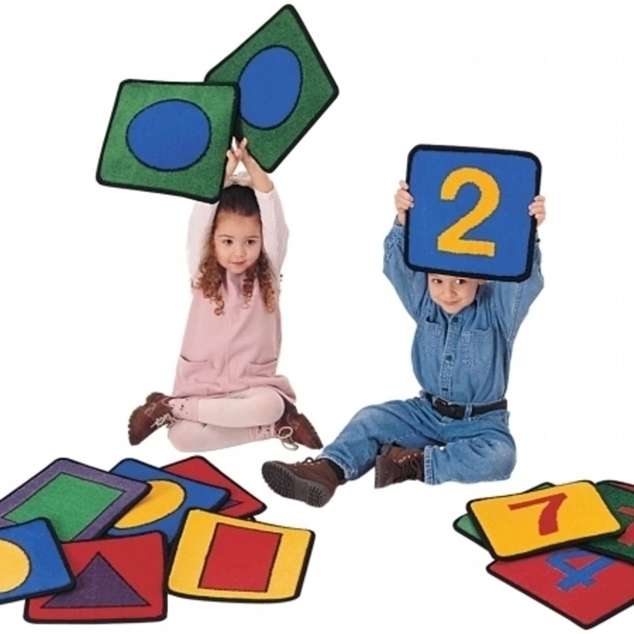 Shape & Number Carpet Squares Carpets for Kids B23253