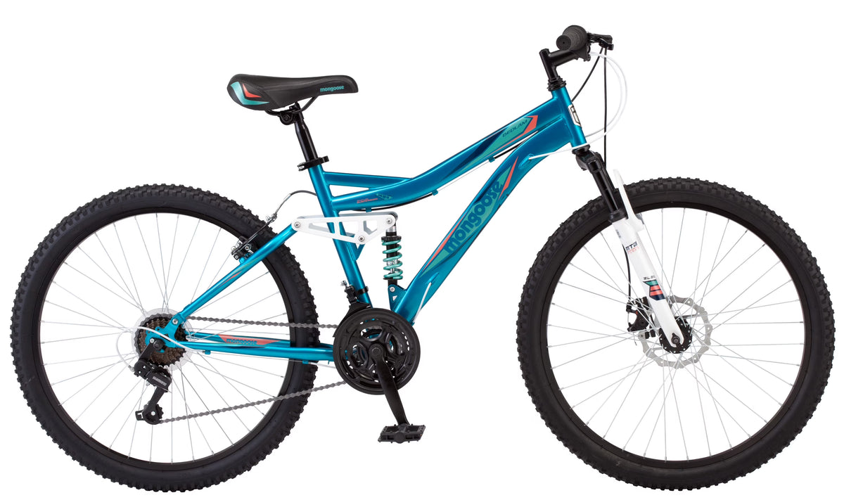 Teal Full-Suspension Mountain Bike R8096