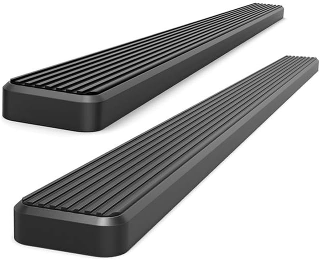 6in Black Running Boards X3706