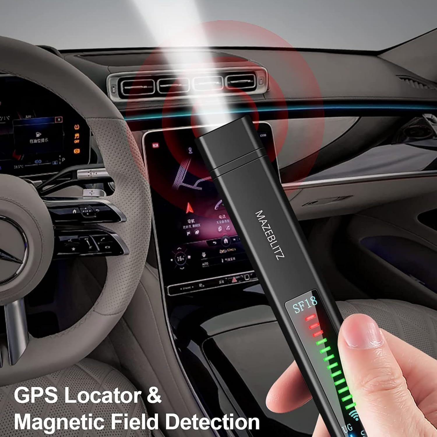 Hidden Camera Detector with 12 Levels Sensitivity T773