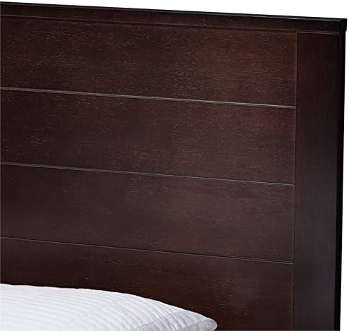 Twin Platform Bed in Espresso R756