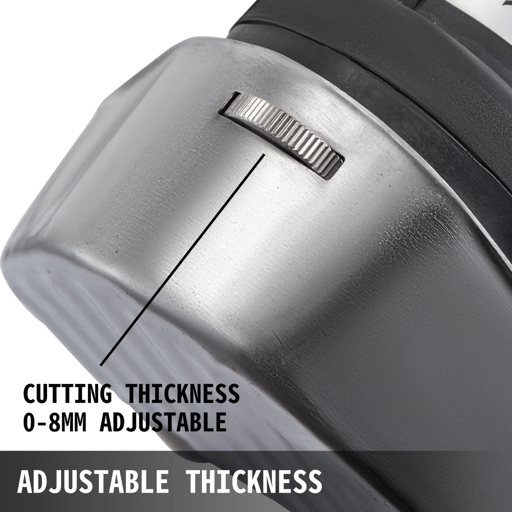 Cordless Stainless Commercial Gyro Cutter with 2 Blades J808