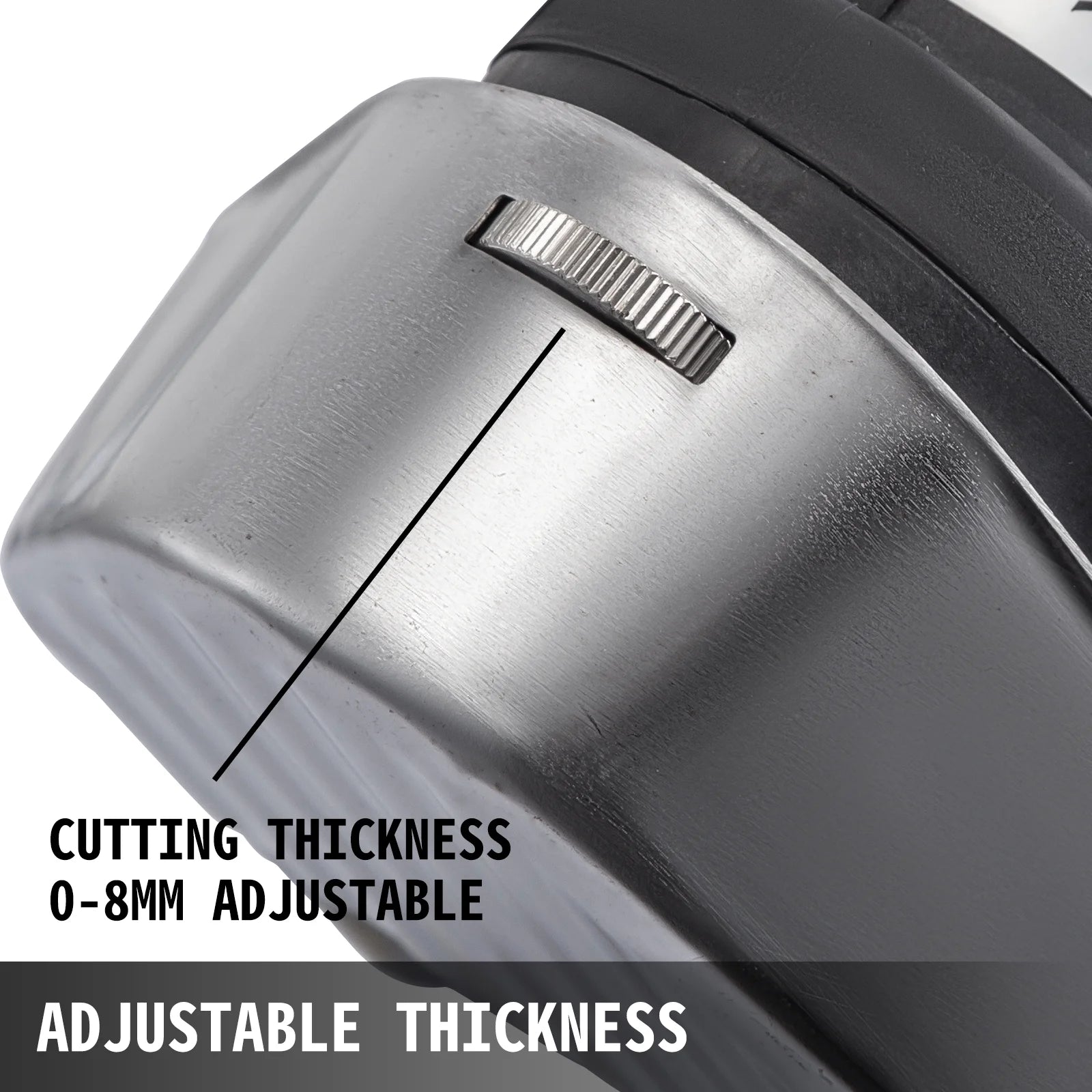 Cordless Stainless Commercial Gyro Cutter with 2 Blades J808