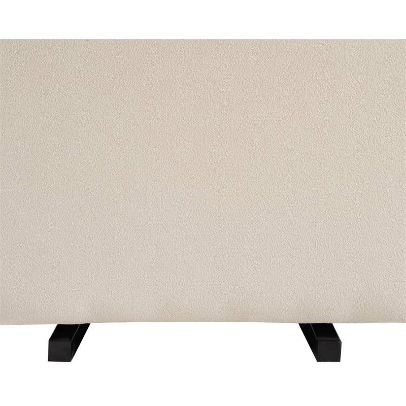 Cream Gliding Ottoman R463