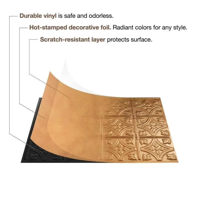 Antique Bronze Backsplash Panel (5 Pack) Q880