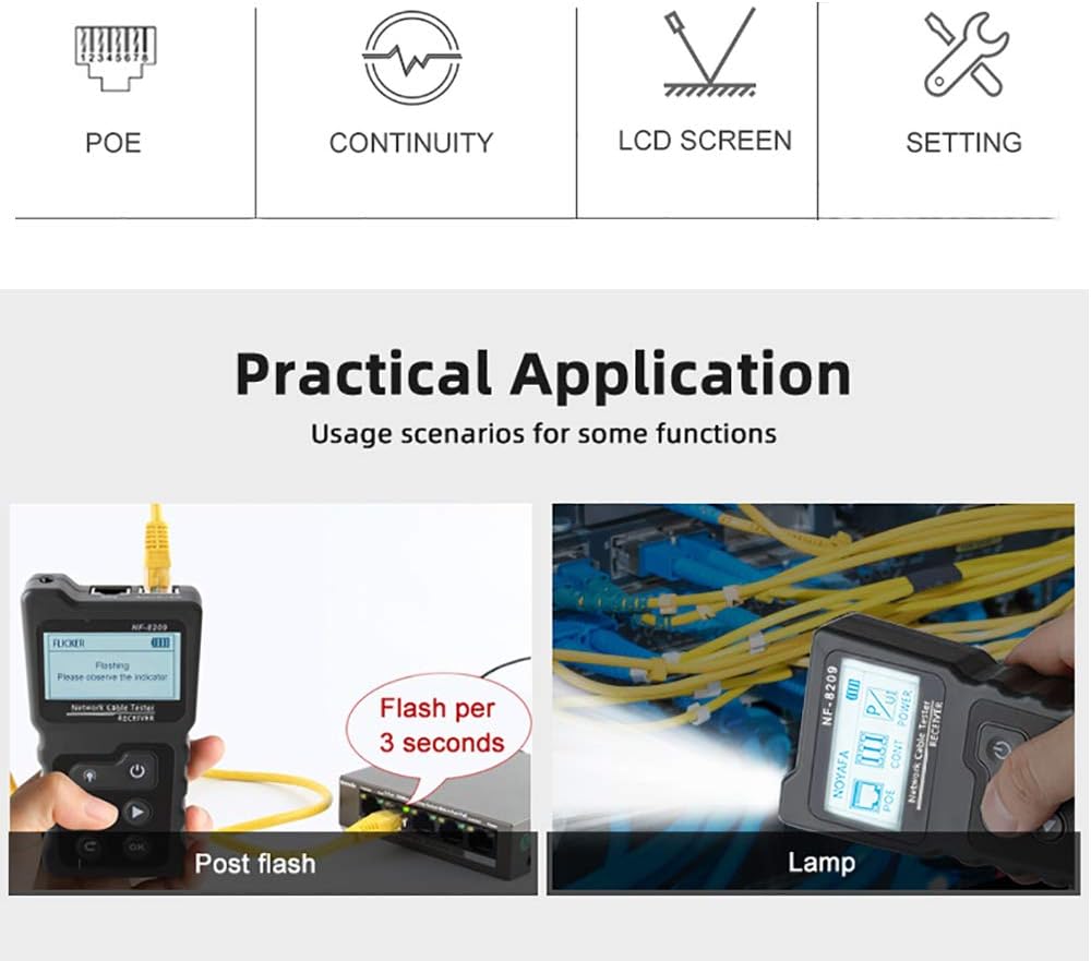 Network Cable Tester with TDR D88665
