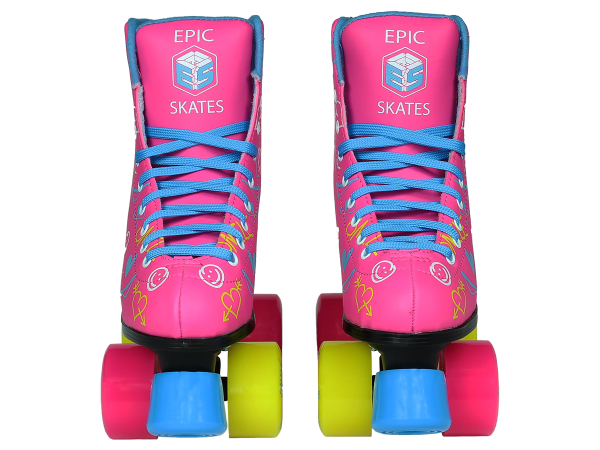 Blush Quad Roller Skates - Size 8 U87081