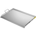 Stainless Steel Flat Top Griddle with 2 Handles S5863