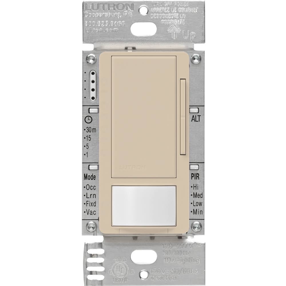 0-10V Dimmer Vacancy Sensor Taupe K7689