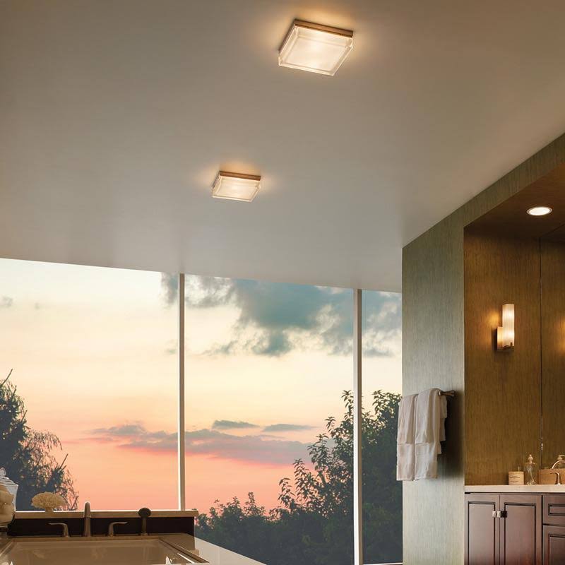 Satin Nickel Flush Mount R5590