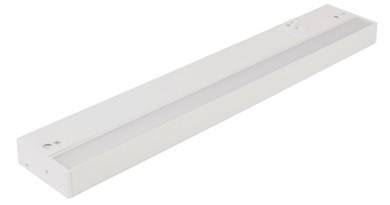 LED Undercabinet Light 32 inch 18W 2700K 3000K 3500K 1100 Lm White Finish Q1805