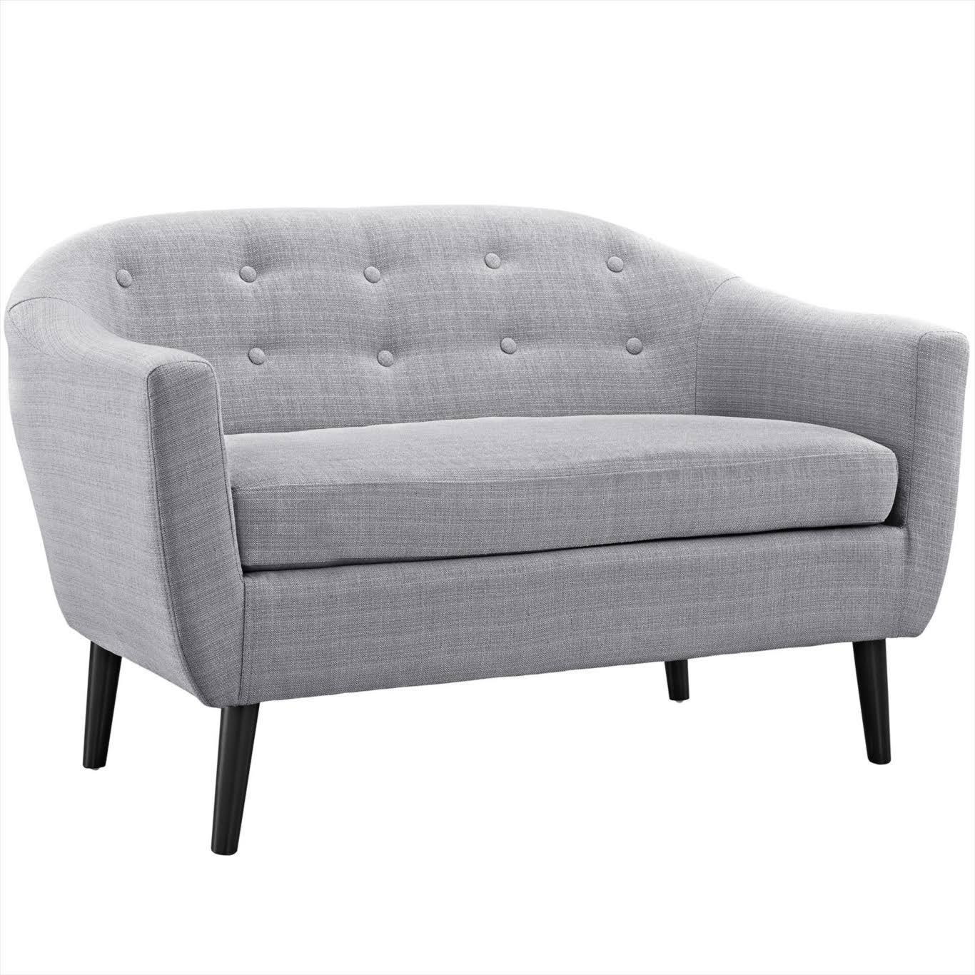 Light Gray Loveseat W4030