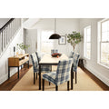 Modern Side Chair in Flint Cement Grey Fabric M656054