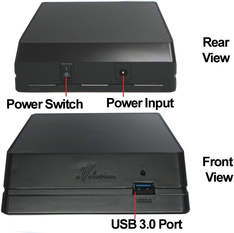 3TB 7200RPM USB 3.0 External Hard Drive A98011