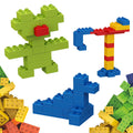 100 Piece Multicolor Brick Building Block Kit J136