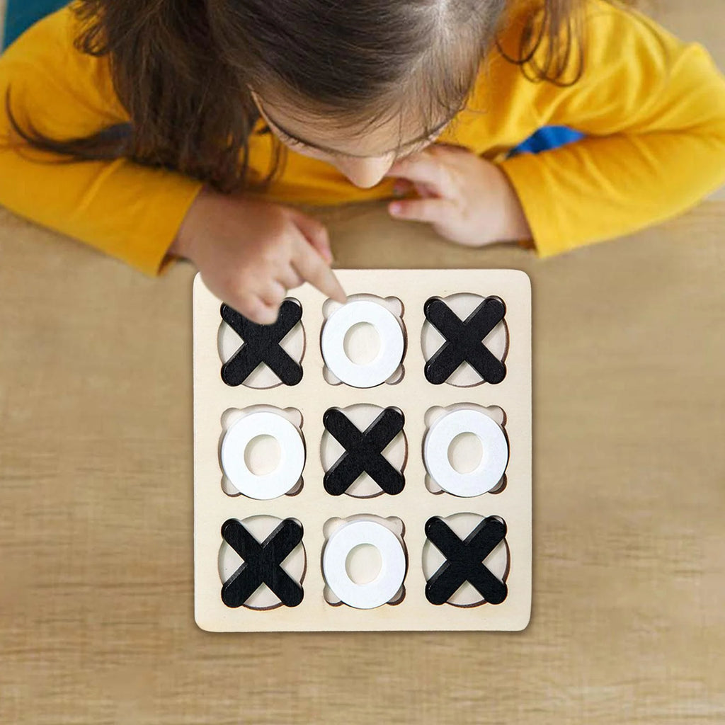Tic Tac Toe Board Game 14.7x14.7cm A4542