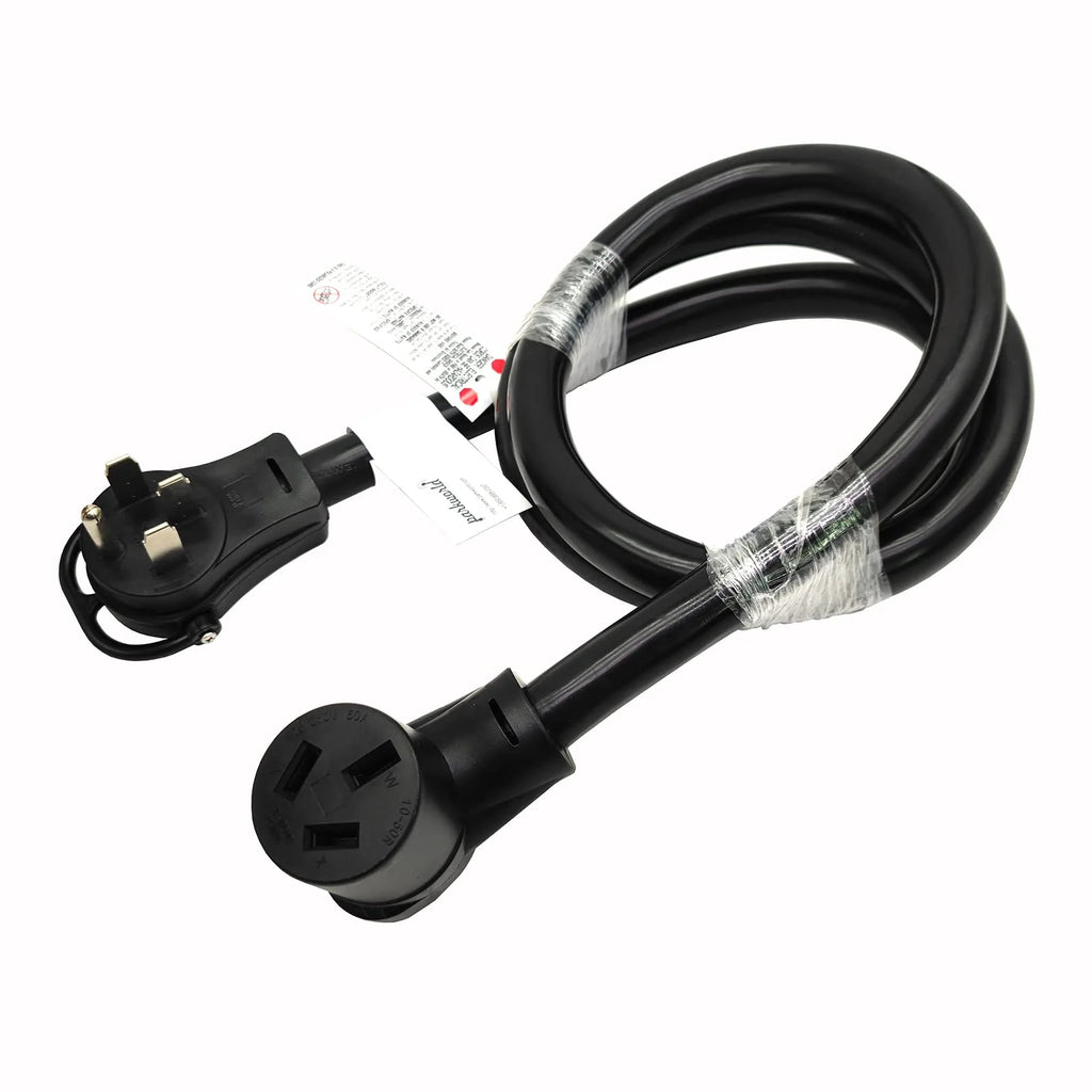 RV to Dryer Adapter Cord, NEMA 14-50P to 10-50R, 50A, 250V, 6FT Q77080