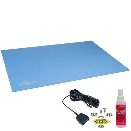 Sky Blue Dual Layer Rubber Mat N300346