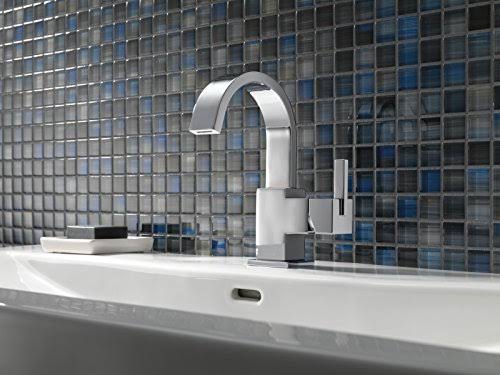 Chrome Single Handle Bathroom Faucet I264298