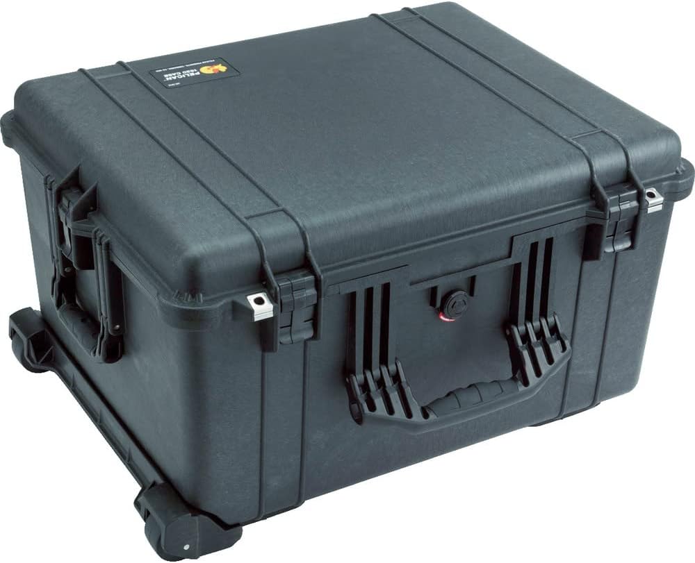 Black Pelican Case With Foam P623673