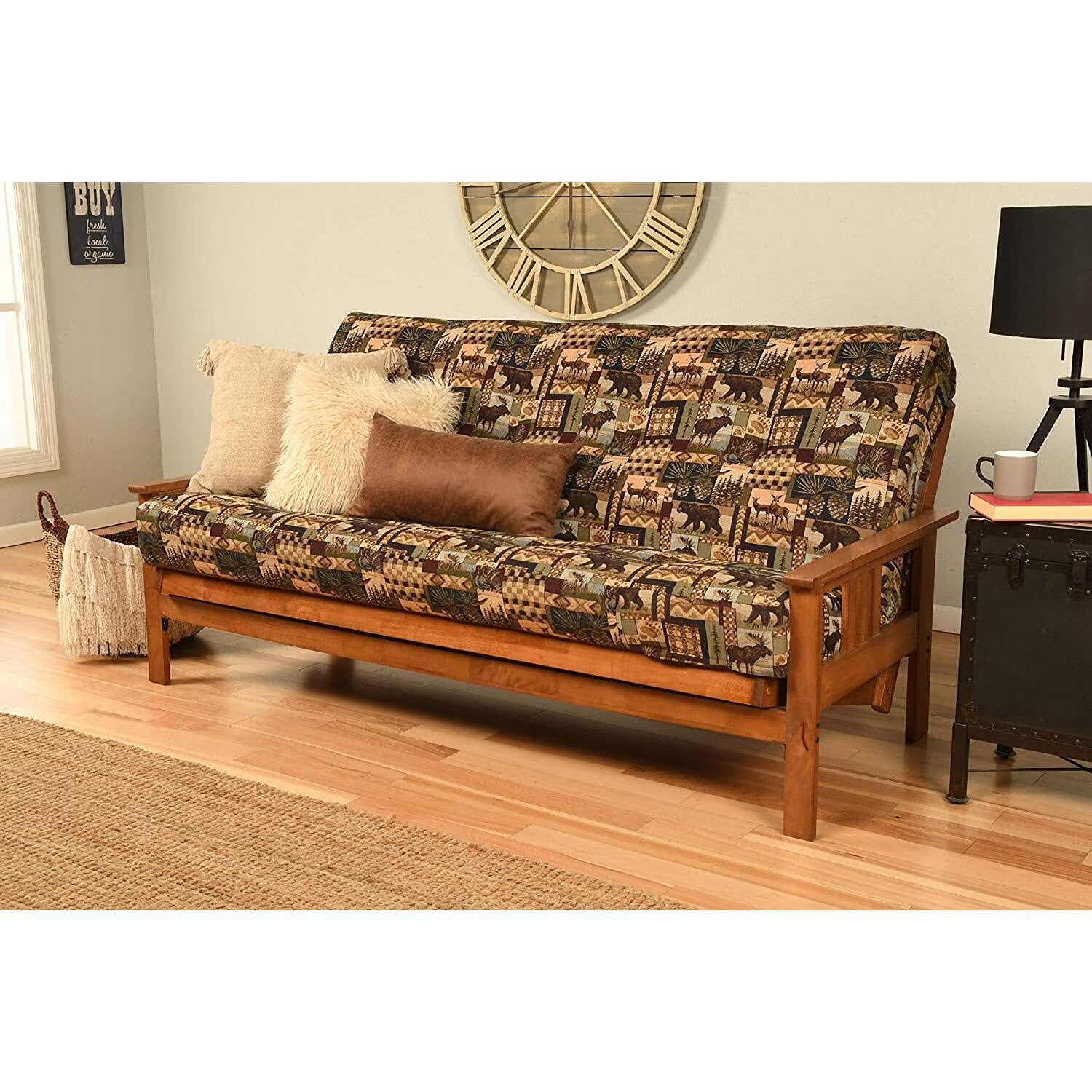 Futon Frame with Mattress G740