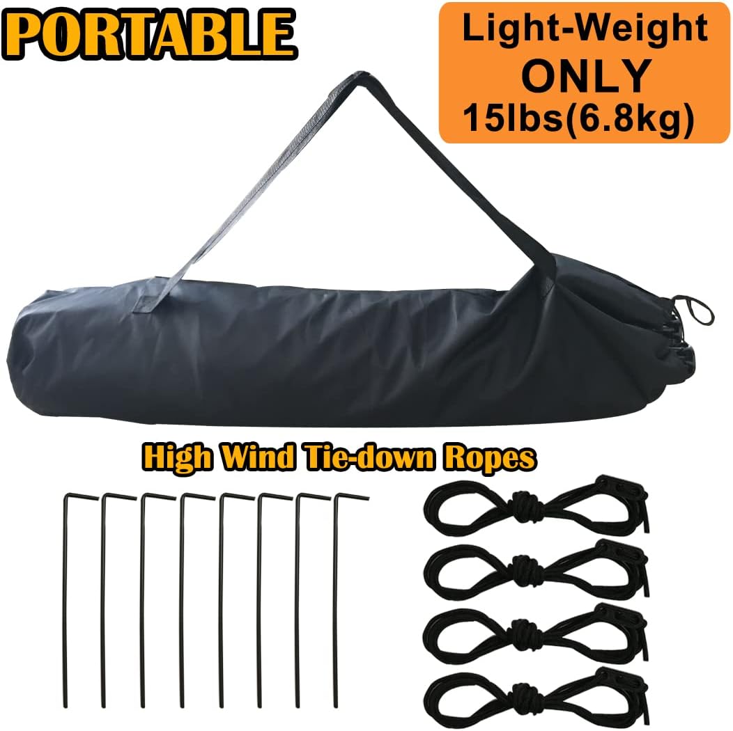 Portable 3 Person 270° See Through Ground Camouflage Hunting Blind Tent H717538