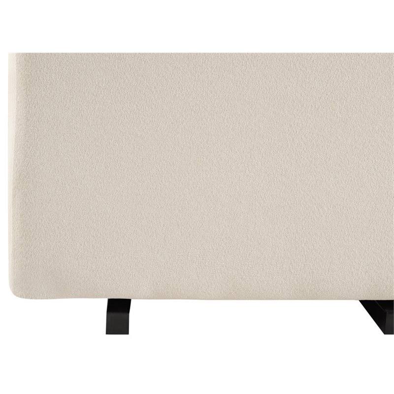 Cream Gliding Ottoman R463
