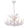 6-Light Candle Style Wagon Wheel Chandelier T920746