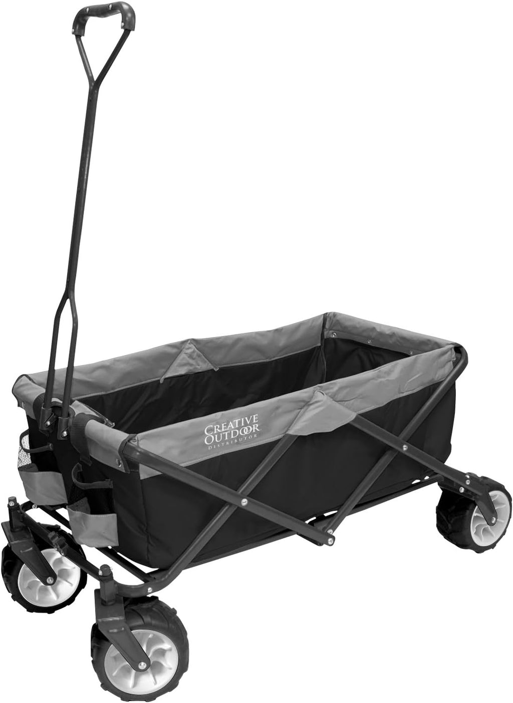 Black & Yellow Collapsible Folding Wagon Cart K3224