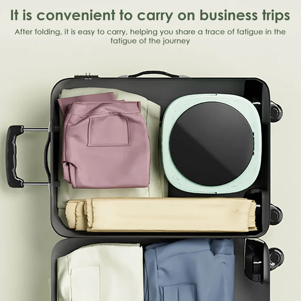 Green Portable Folding Washer W50636