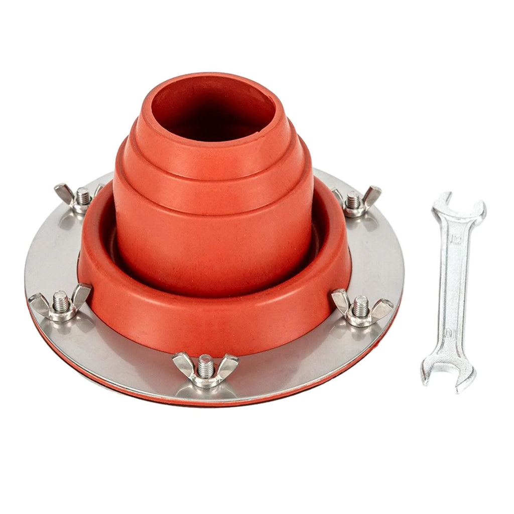 Hot Tent Jack Fireproof Protection Pipe Vent Roof Pipe Flashing Wood Burner Flue Pipe Fitting K4154