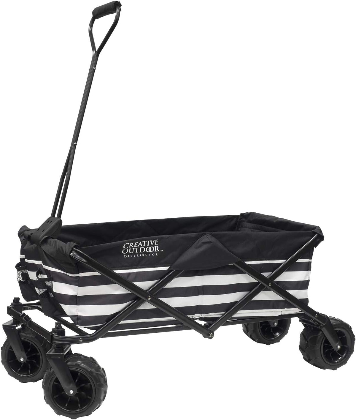 Black & Yellow Collapsible Folding Wagon Cart K3224
