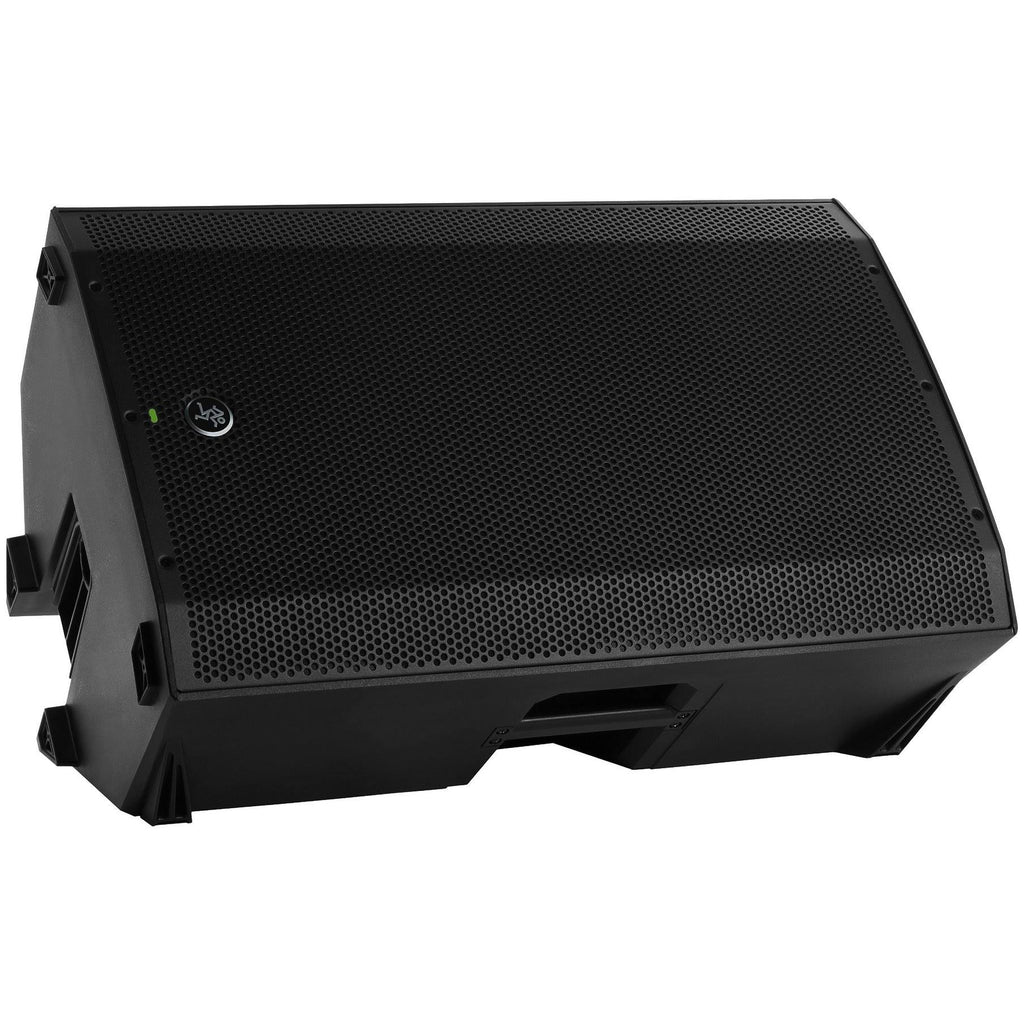 15x22 1300W Powered PA Speakers with Stands Cables Bag Q7722