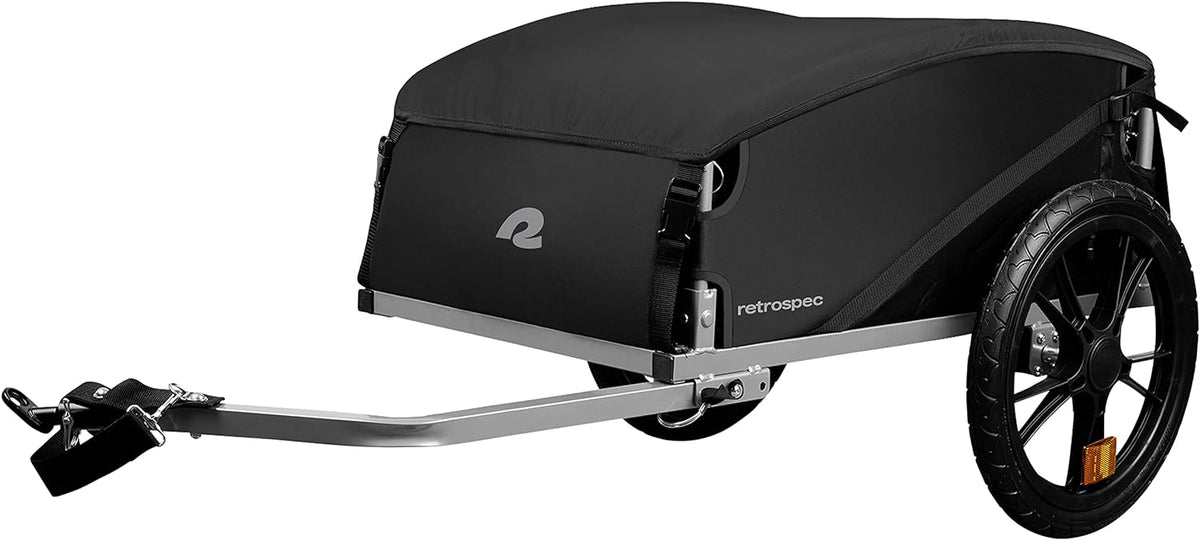 Folding Frame Cargo Bike Trailer with Weather Resistant Fabric A441960