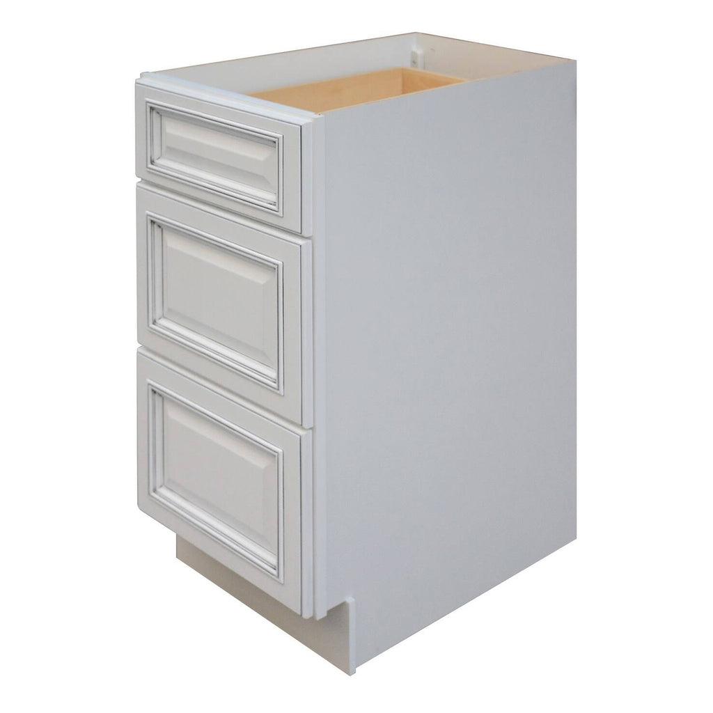 White Base Cabinet with 3 B6520