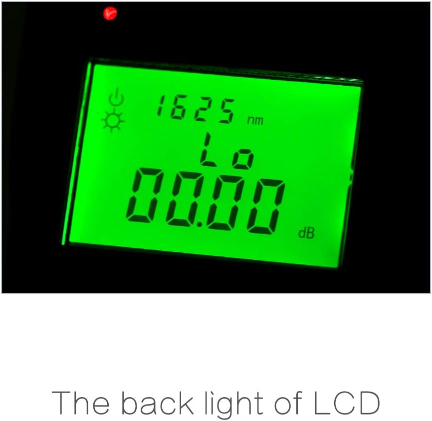 Fiber Optical Power Meter with SC and FC Connector and Visual Fault Locator P855