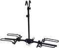 2-Bike Hitch Mounted Rack with Tray Style Tilting Design J530519