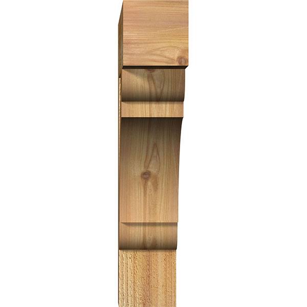4x22W x 20x22D x 20x22H Western Red Cedar Bracket U274772